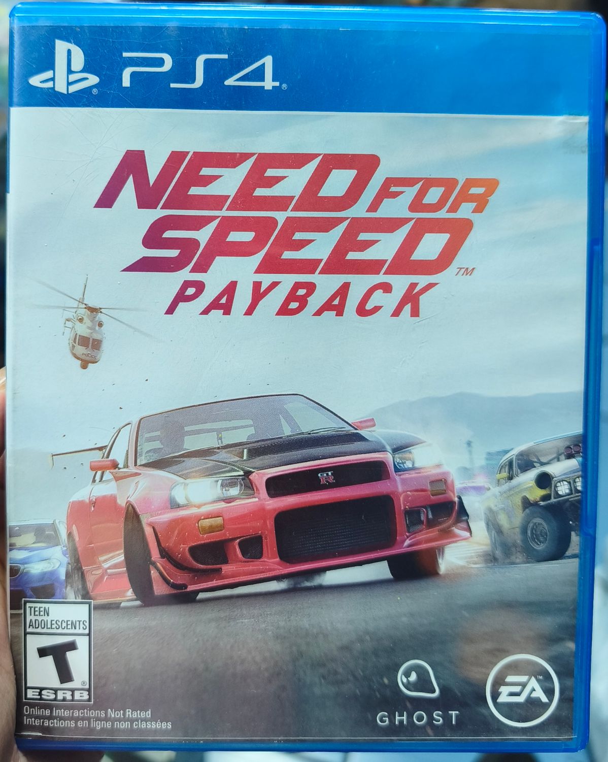 SJ1 Need For Speed Payback Playstation 4 Usado Completo