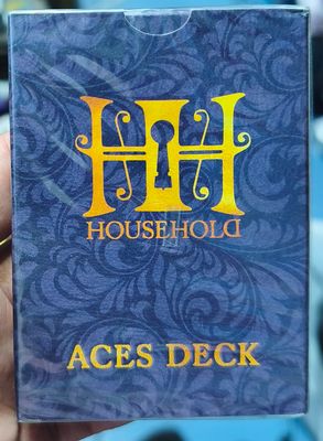 SJ6 Household Aces Deck Nuevo Sellado Naipe Kickstarter