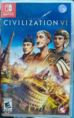 SJ1 Civilization VI Nintendo Switch Usado Completo