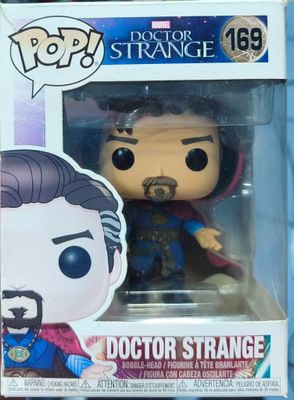 SJ2 Doctor Strange Figura Funko Pop 169 Caja Dañada