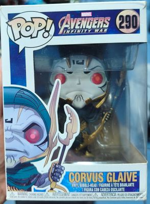 SJ2 Corvis Glaive Figura Funko Pop 290 Caja Dañada Avengers Infinity War