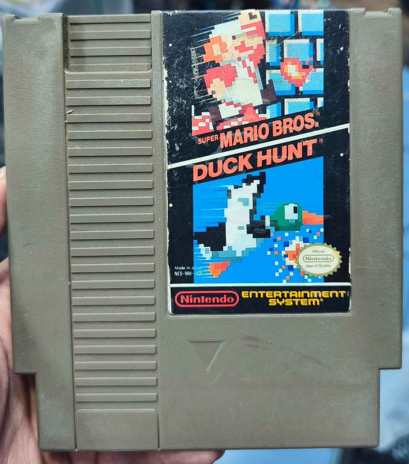 SJ2 Súper Mario Bros Duck Hunt NES Cartucho