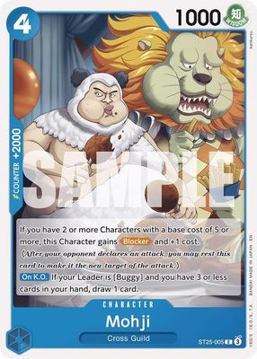 Mohji - Starter Deck 25: BLUE Buggy (ST-25)