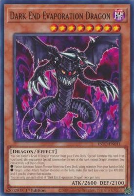 Dark End Evaporation Dragon - INFO-EN011 - Common 1st Edition The Infinite Forbidden 1st Edition Singles *Espanol*