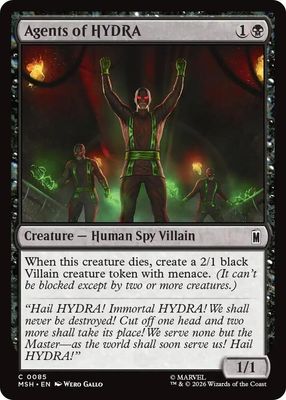 Agents of HYDRA - Marvel Super Heroes (MSH)