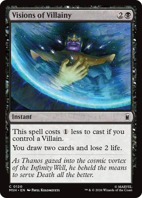 Visions of Villainy - Marvel Super Heroes (MSH) Common