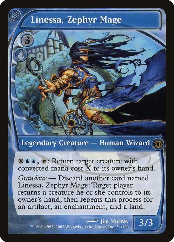 Linessa, Zephyr Mage - Future Sight (FUT) Rare