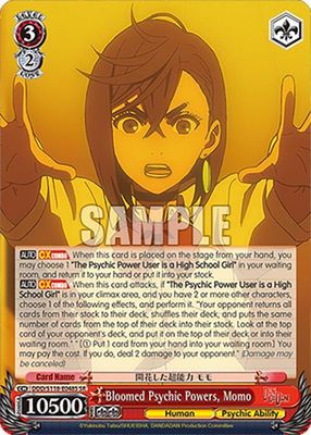 SJF Bloomed Psychic Powers, Momo (SR) - DANDADAN (DDD)