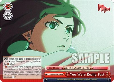 You Were Really Fast - DANDADAN (DDD) CR