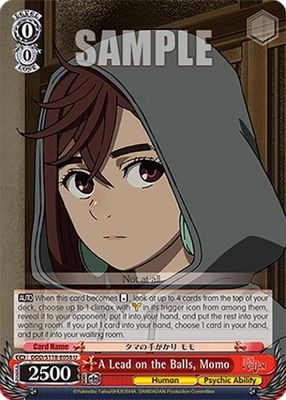 A Lead on the Balls, Momo - DANDADAN (DDD) U