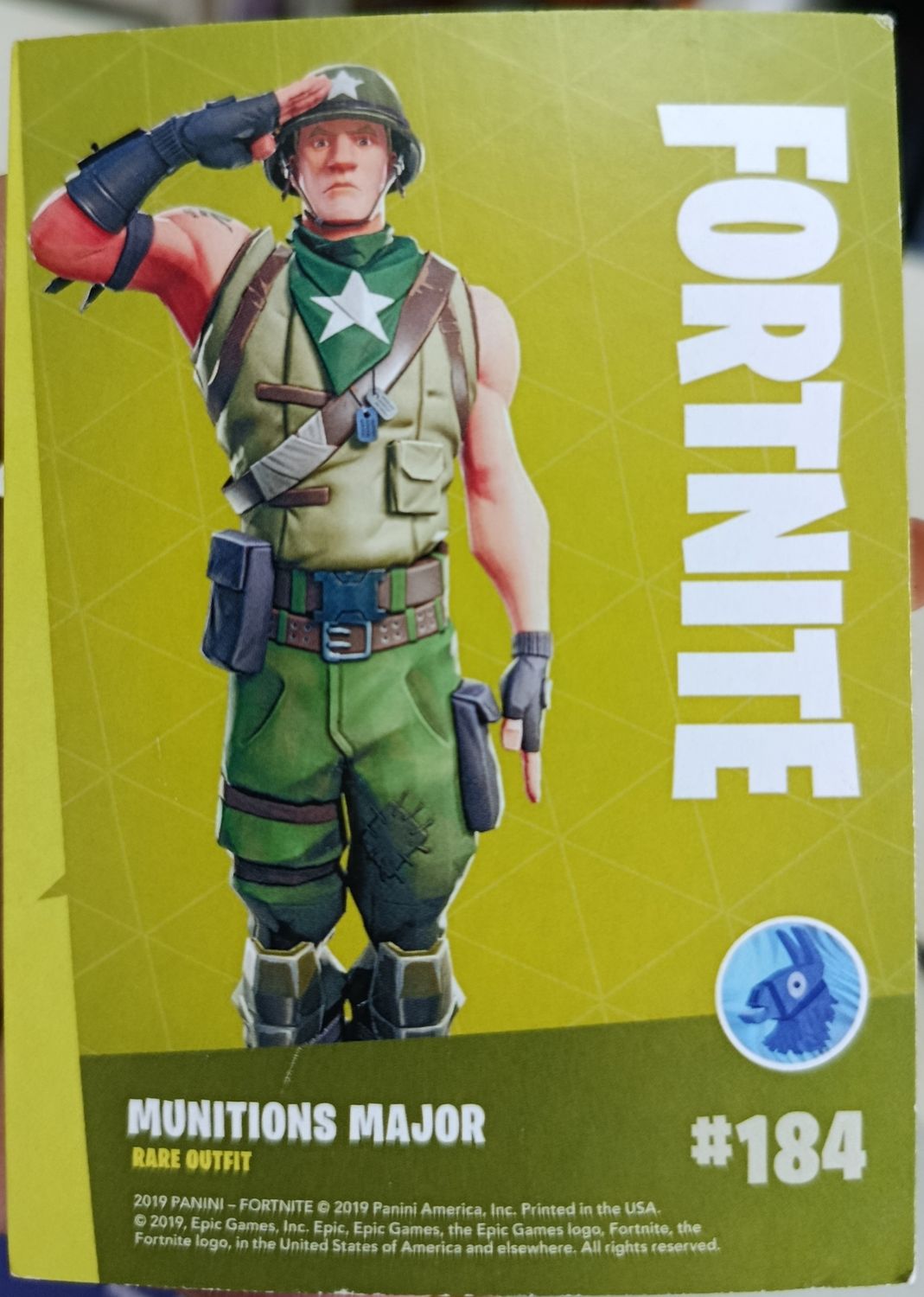 Munitions Major 184  Rare Outfit Fortnite