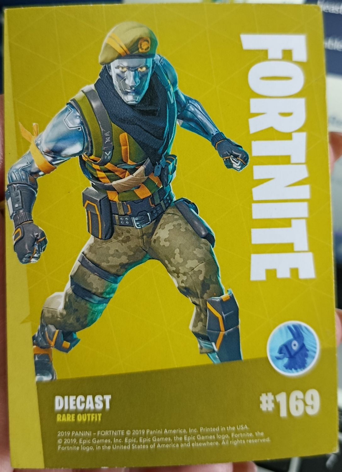 Diecast Rare Fortnite Panini 169