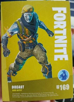 Diecast Rare Fortnite Panini 169