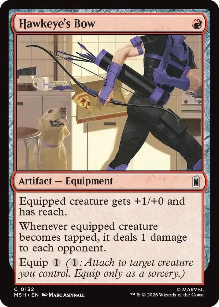 Hawkeye's Bow - Marvel Super Heroes (MSH)