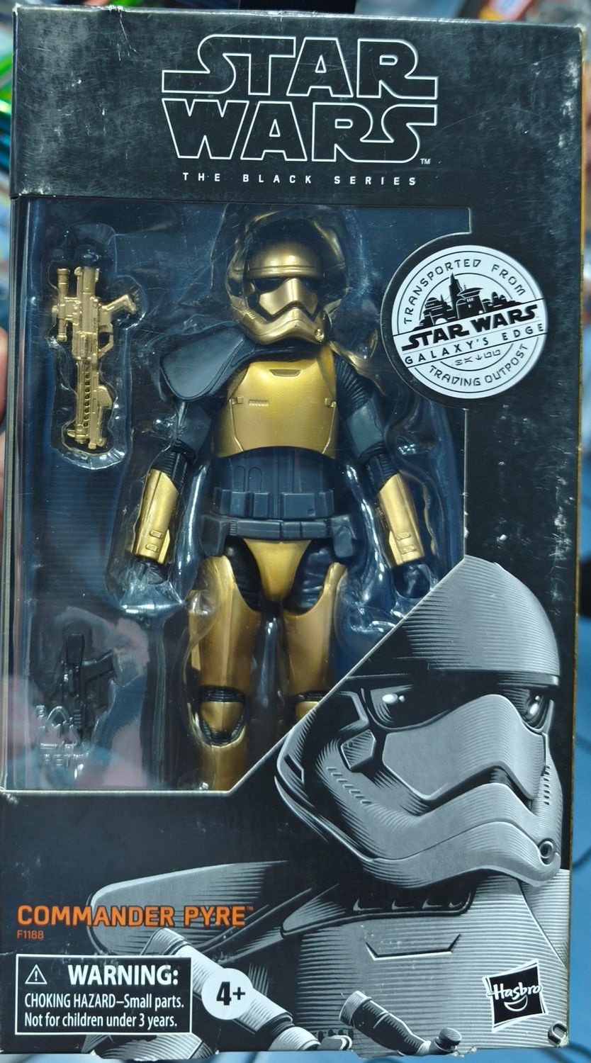 SJ1 Commander Pyre Figura Star Wars Black Series