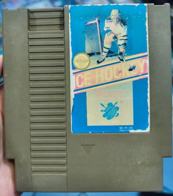 SJ2 Ice Hockey NES Cartucho
