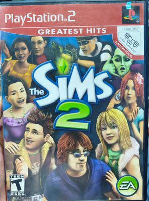 SJ2 The Sims 2 Playstation 2 Usado Completo Estado 7/10