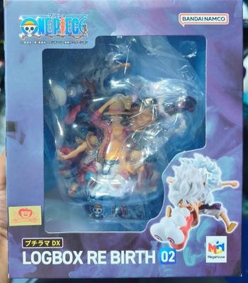 SJ1 Logbox Re Birth 02 Luffy Figura One Piece Figura Mega House Bandai