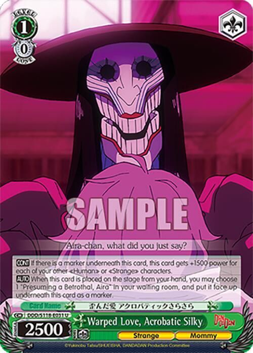 Warped Love, Acrobatic Silky - DANDADAN (DDD) U