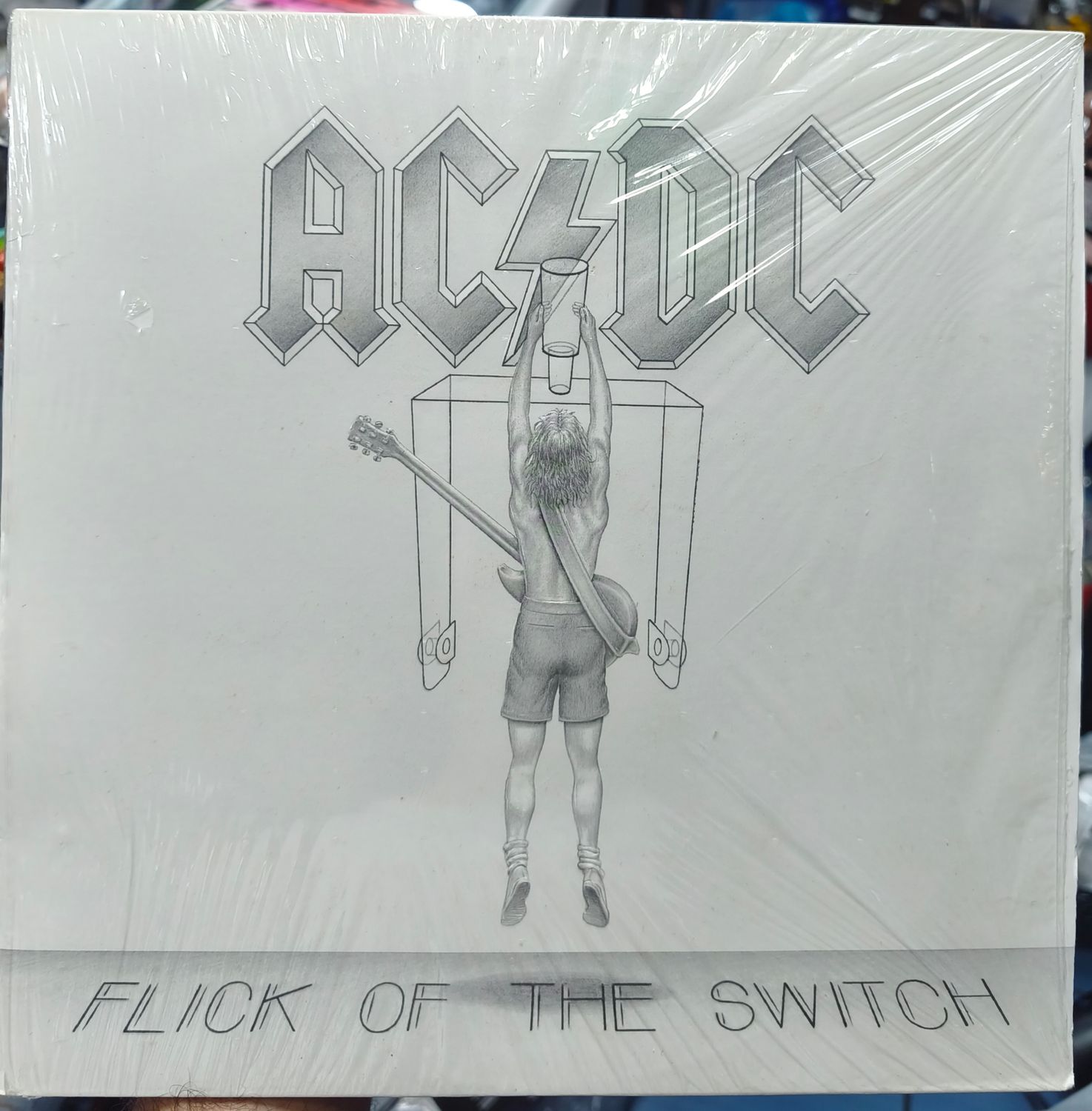 SJ2 AC/DC Flick of The Switch LP Vinyl Acetato
