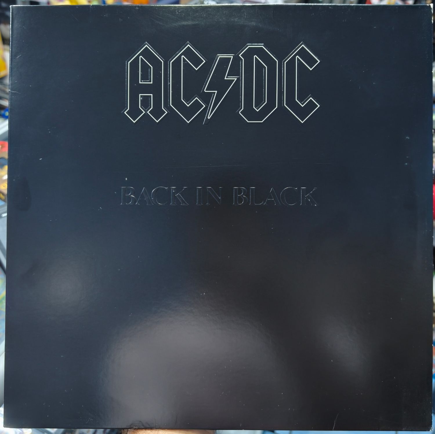SJ2 AC/DC Back in Black LP Vinyl Acetato