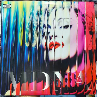 SJ2 Madonna MDNA LP Vinyl Acetato 2 Discos Super Raro