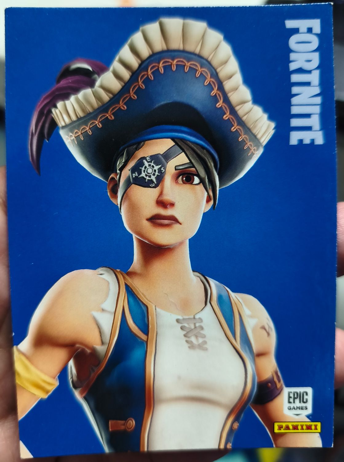 Buccaneer 168  Rare Outfit Fortnite Panini