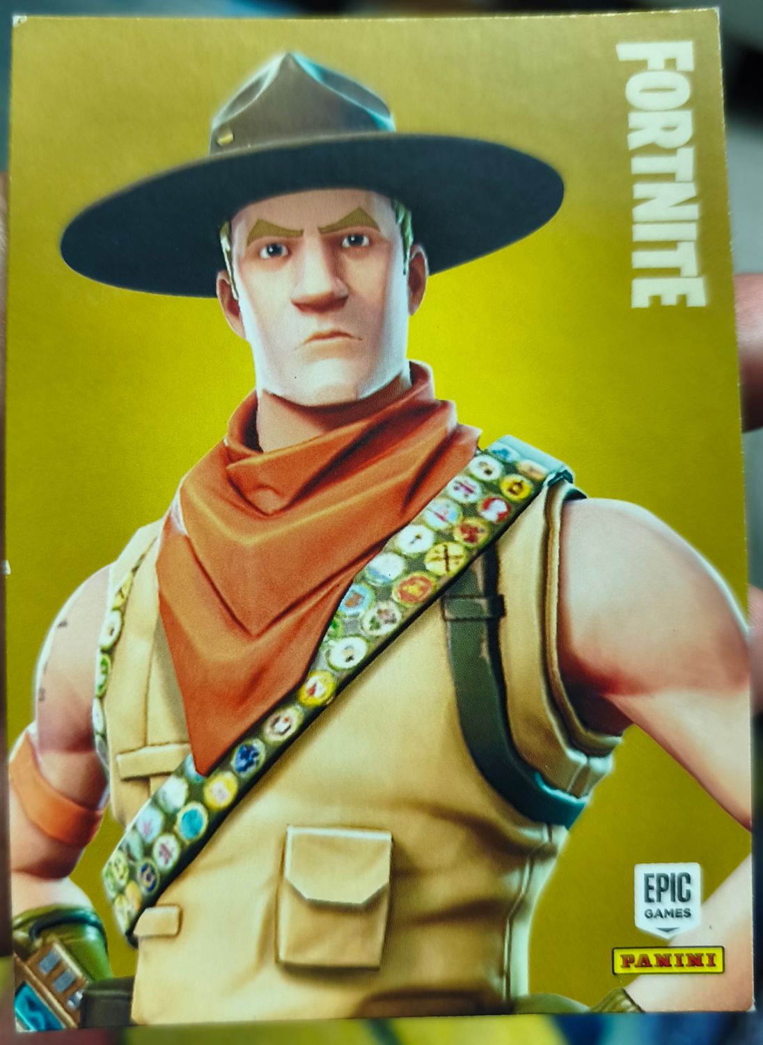 Sasha Sergeant Rare Outfit 195 Fortnite Panini