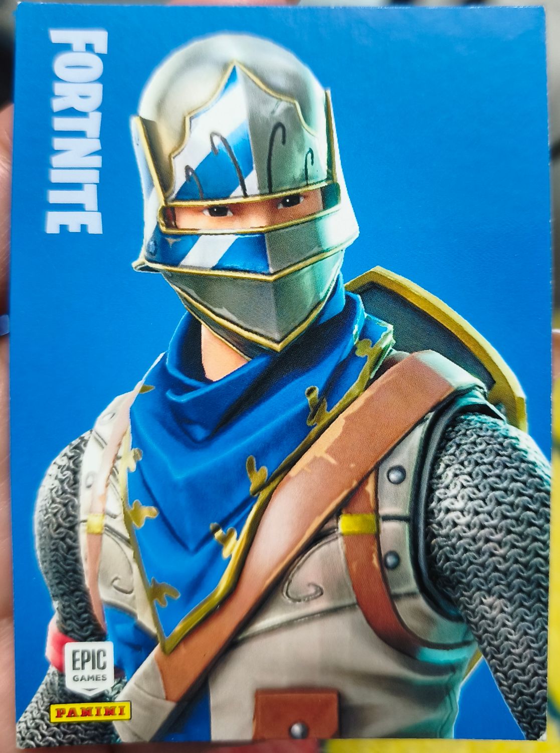 Blue Squire Rare Outfit 156 Fortnite Panini