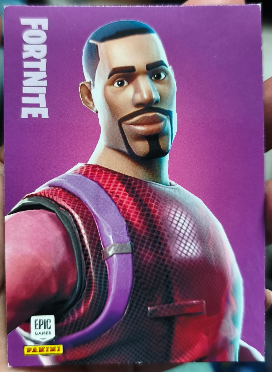 Radiante Striker Rare Outfit 185 Fortnite Panini