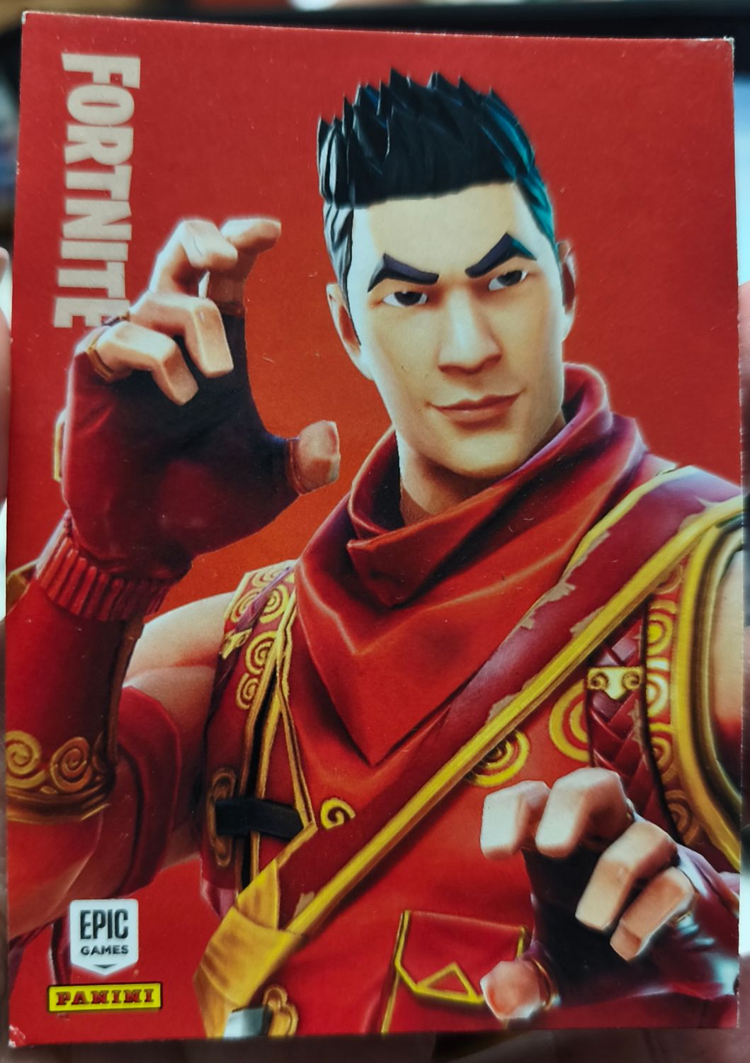 Crimson Scout Uncommon Outfit 123 Fortnite Panini