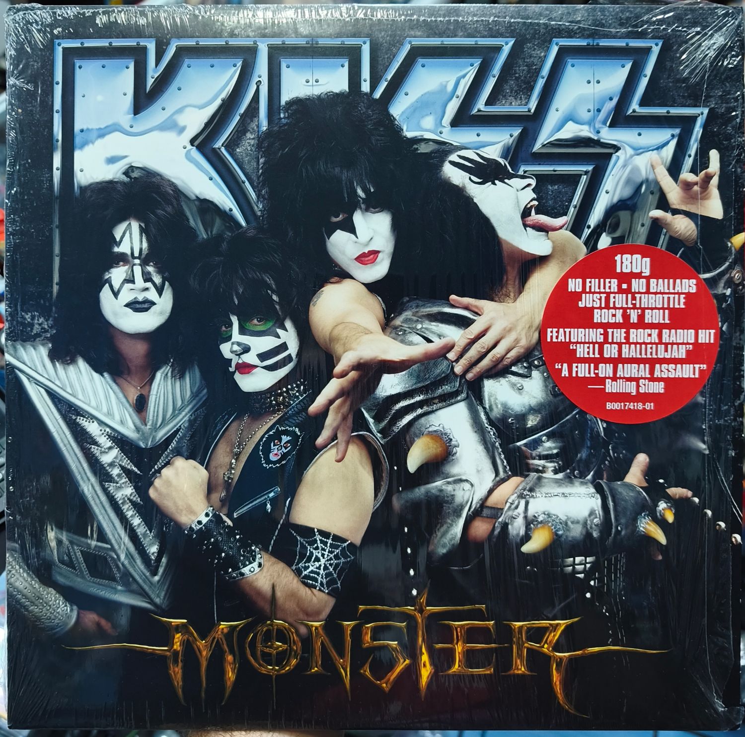 SJ2 Kiss Monster LP Vinyl Acetato