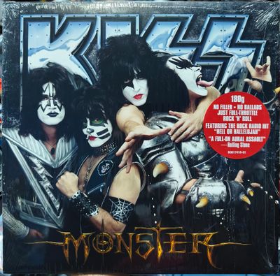SJ2 Kiss Monster LP Vinyl Acetato