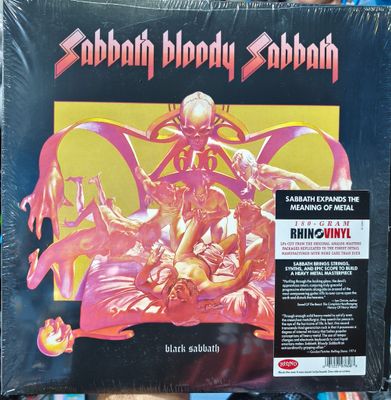 SJ2 Sabbat Bloody Sabbath Black Sabbath LP Vinyl Acetato