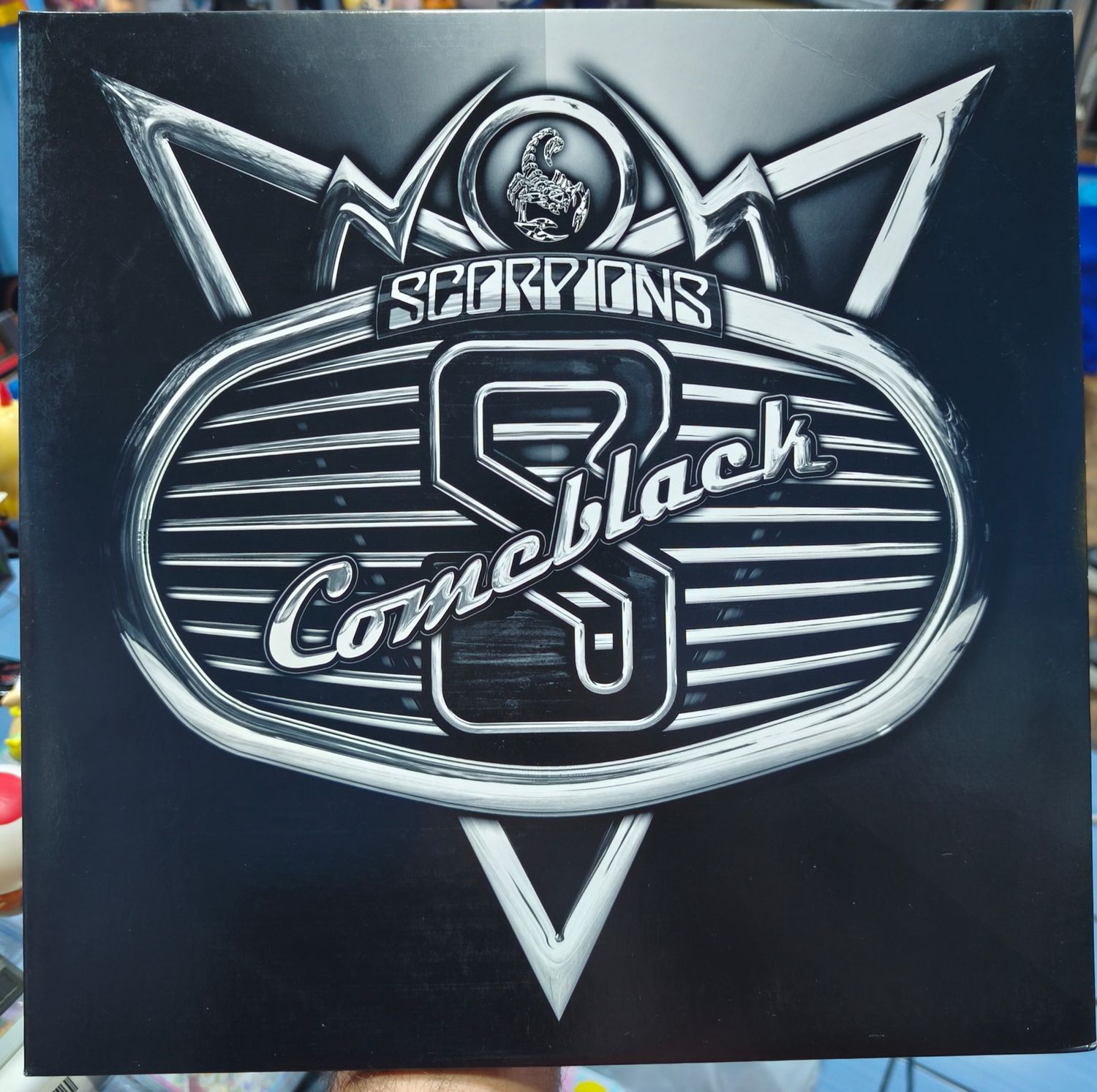 SJ2 Scorpions Comeblack LP Vinyl Acetato