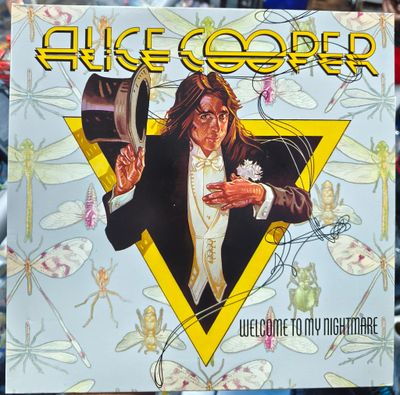 SJ2 Alice Cooper Welcome to My Nightmare LP Vinyl Acetato