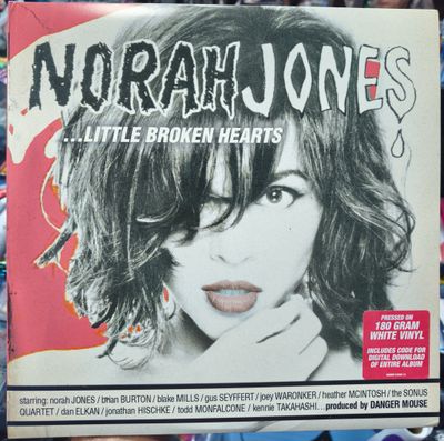 SJ2 Norah Jones Little Broken Hearts LP Vinyl Acetato
