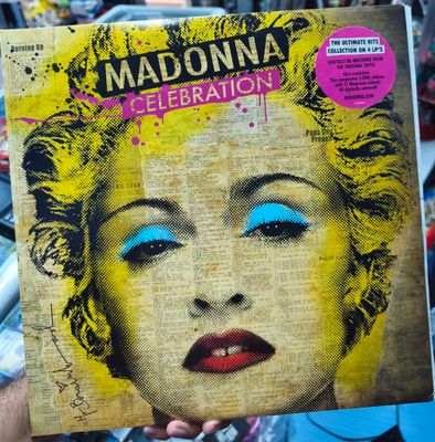 SJ2 Madonna Celebration LP Vinyl Acetato 4 Discos