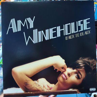 SJ2 Amy Winehouse Back to Black LP Vinyl Acetato