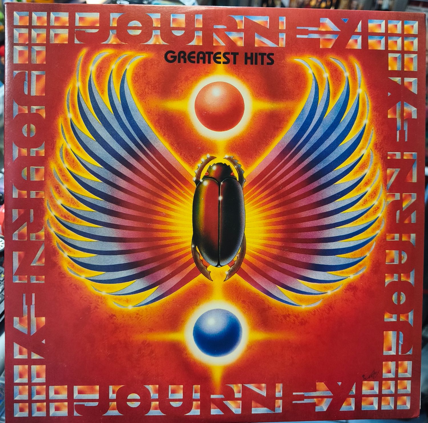 SJ2 Journey Greatest Hits LP Vinyl Acetato 2 Discos