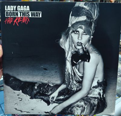 SJ2 Lady Gaga Born This Way The Remix LP Vinyl Acetato 2 Discos