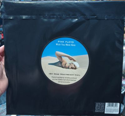 SJ2 Wish You We're Here Pink Floyd LP Vinyl Acetato