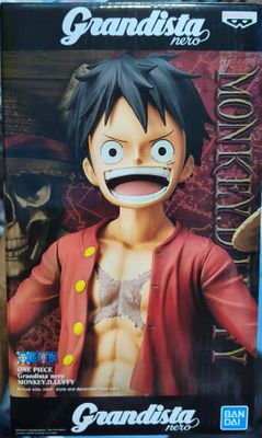 SJ1 Monkey D Luffy Figura One Piece Figura Grandista Banpresto