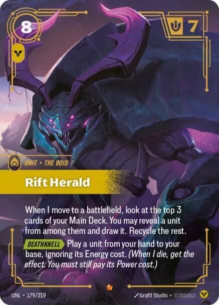 SJF Rift Herald - Unleashed (UNL) Foil