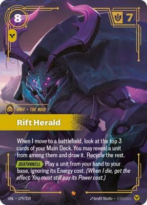 SJF Rift Herald - Unleashed (UNL) Foil