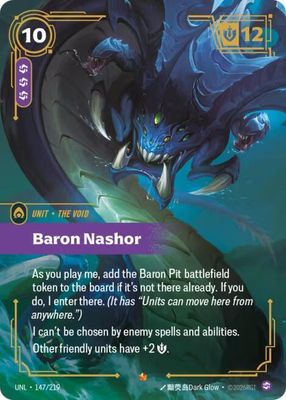 Baron Nashor - Unleashed (UNL) Foil