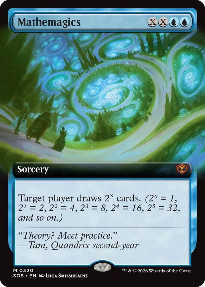 Mathemagics (Extended Art) - Secrets of Strixhaven (SOS) Foil