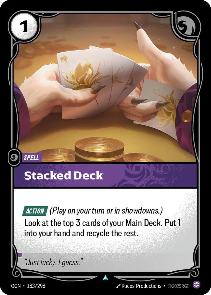 SJF Stacked Deck - Origins (OGN) Foil
