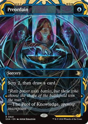 SJF Preordain - Secrets of Strixhaven: Mystical Archive (SOA)