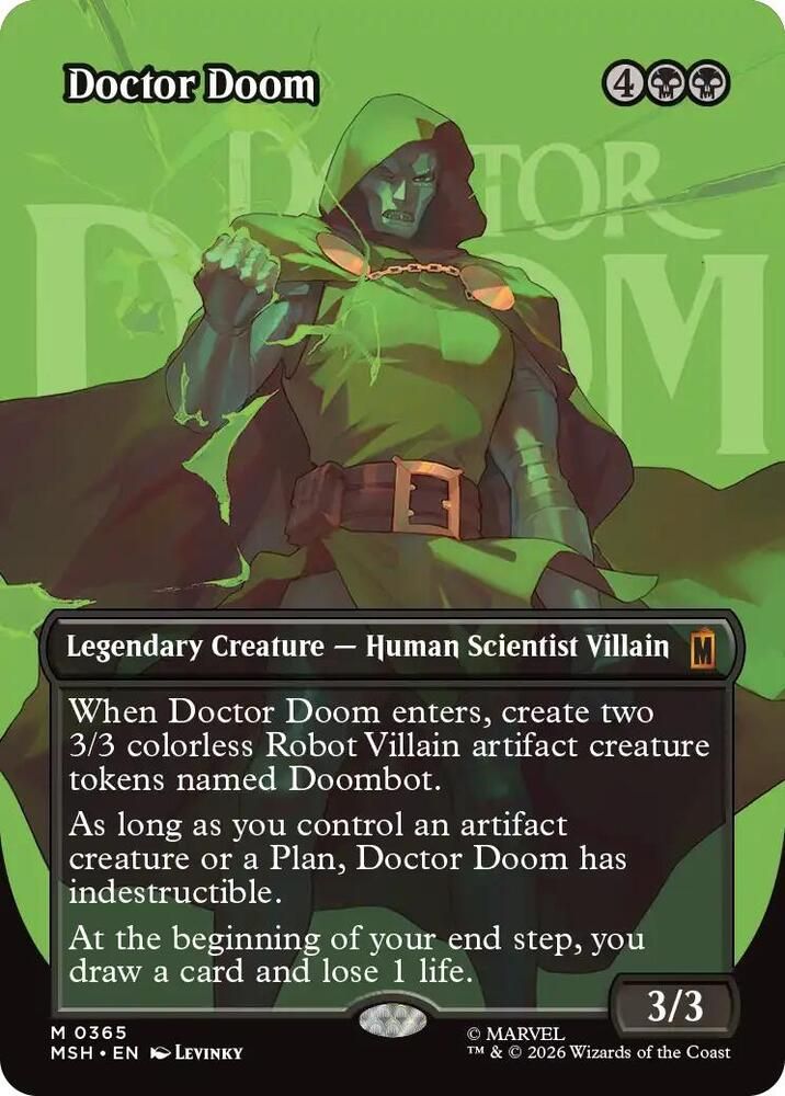 SJF Doctor Doom (Borderless) (0365) - Marvel Super Heroes (MSH)